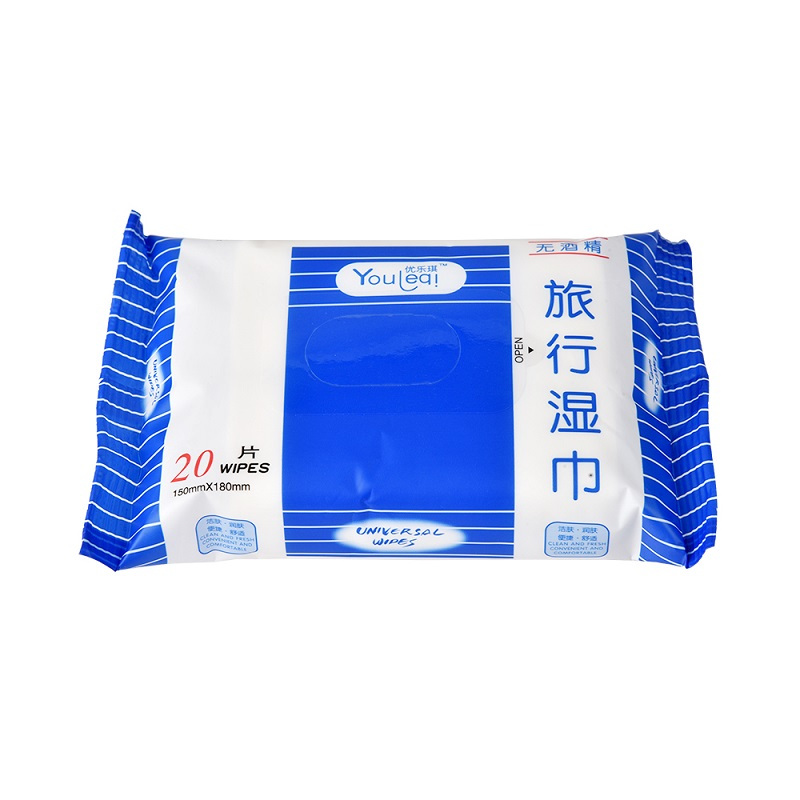 优乐琪(Youleqi) 湿巾 旅行通用20片*1包 单包装便携湿纸巾