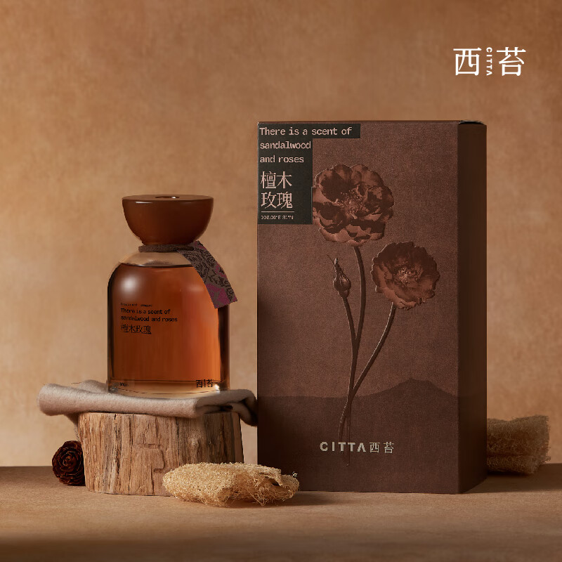 CITTA 金山玫瑰系列无火香薰[节日礼物]檀木玫瑰500ml高清大图