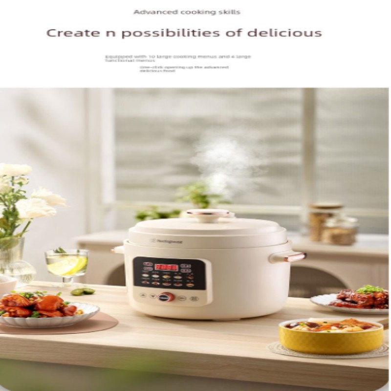 西屋(Westinghouse)Wyl051电压力锅5升智能家用锅大容量多功能不粘内锅高清大图