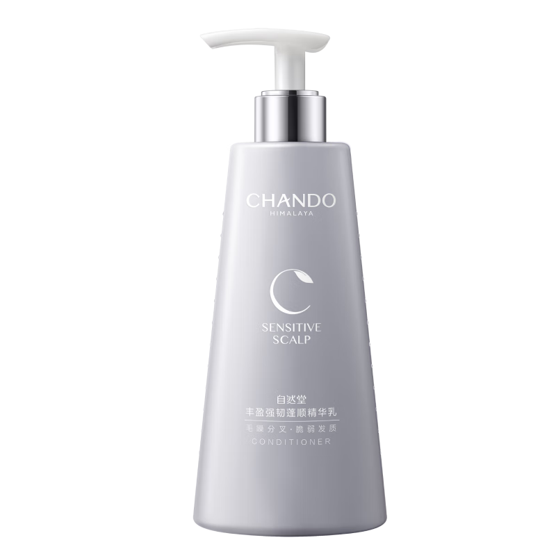 自然堂(CHANDO)丰盈强韧蓬顺精华乳 550ml 1瓶高清大图