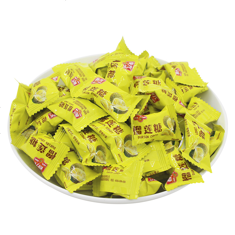 春光榴莲糖水果硬糖果汁糖结婚喜糖