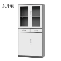 东升顺钢制二斗文件柜办公室档案柜850*400*1850mm