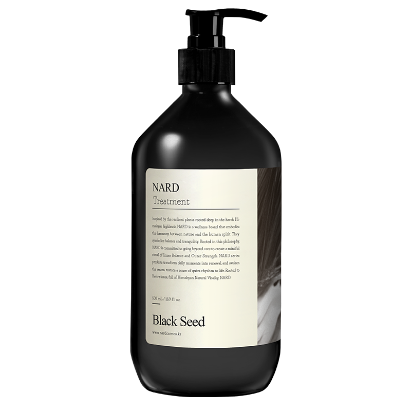 纳特丽 黑籽夜间修护护发素 500ml高清大图