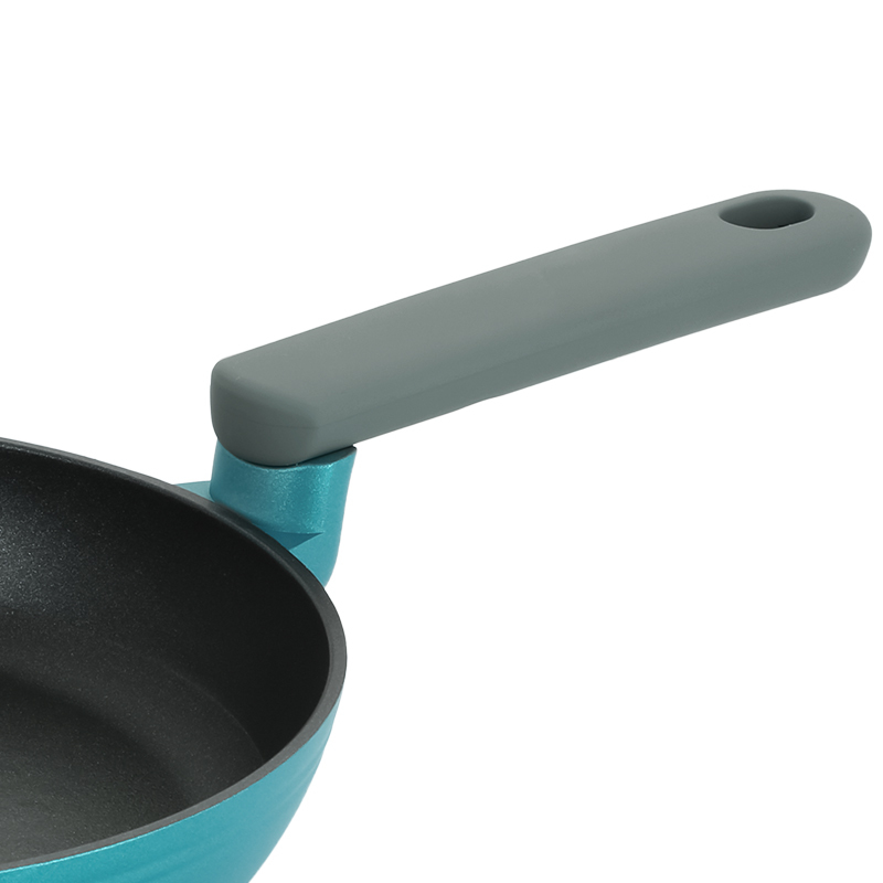 炊大皇(COOKER KING)年轮煎锅24cm 绿色家用煎牛排荷包蛋锅 少油烟加深加厚不粘锅平底锅JG24NLL