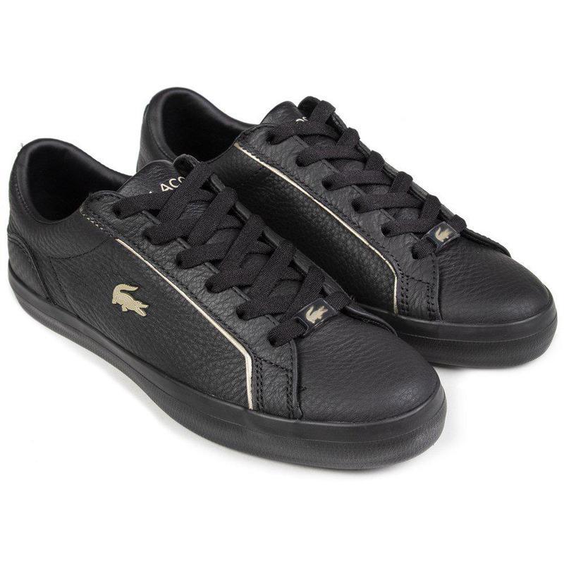 法国鳄鱼lacoste女士运动鞋lerondtrainers系列室内健身避震缓冲运动