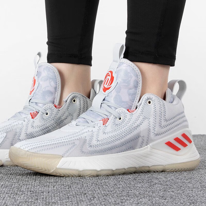阿迪达斯(adidas)男鞋2023夏季新款运动鞋实战训练休闲轻便减震耐磨篮球 HQ1010