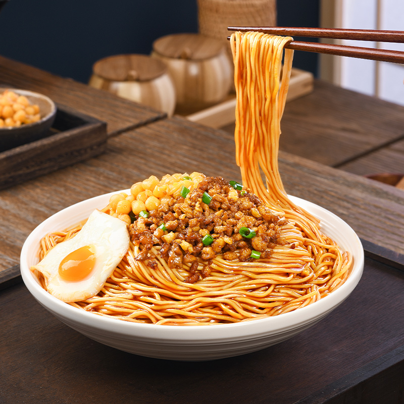 有你一面(YOU NI YI MIAN) 重庆豌杂面195g*4袋高清大图