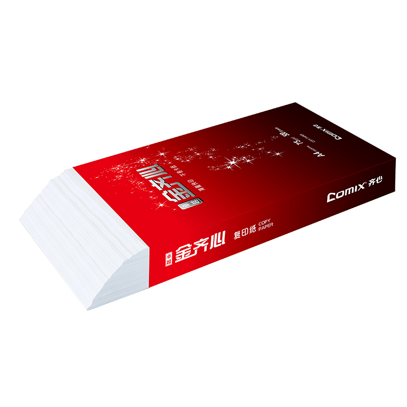齐心 CA5874-8A 卓越金齐心 复印纸75G A4 8包 白 8包/箱高清大图