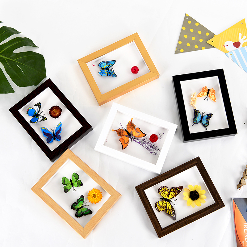 立体相框创意中空标本框a4衍纸画框装裱diy相框手工粘方12寸内径3030