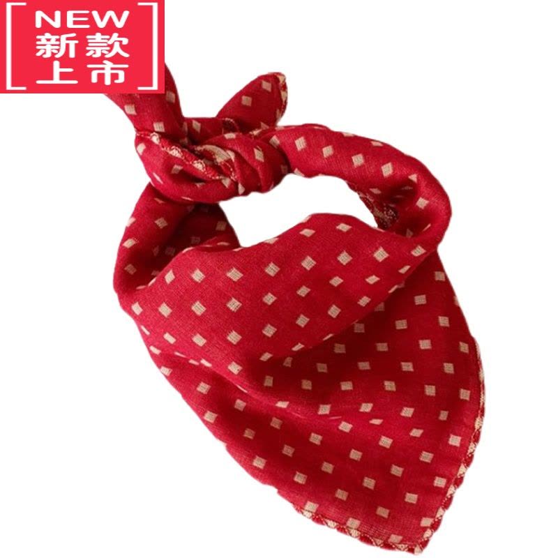 可莉允儿童围巾方巾韩版婴儿口水巾春秋三角巾围嘴宝宝保暖防风薄款毛巾图片