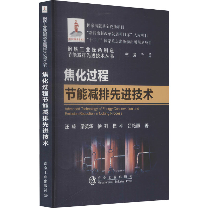 醉染图书焦化过程节能减排技术9787502486754