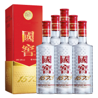 泸州老窖 国窖1573 38度 500ml*6 整箱装 浓香型白酒 苏宁自营