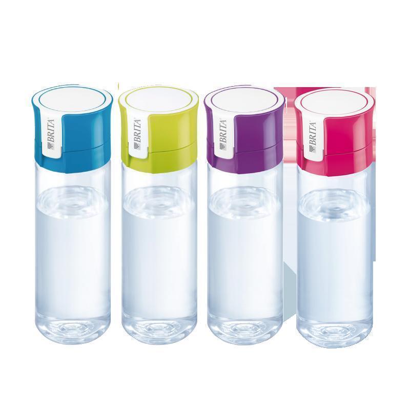 BRITA碧然德 德国技术随身滤水杯FILL GO滤水瓶 净水器紫色-600ML