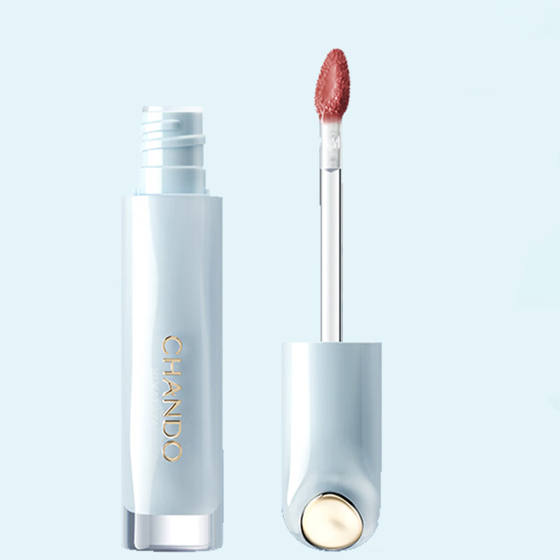 自然堂唇釉2.4ml持久润唇隐纹琉光润采唇釉#P02琉光蜜桃高清大图