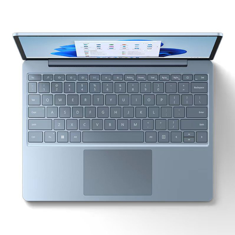 [配便携蓝牙鼠标]微软Surface Laptop Go 2 12.4英寸 酷睿i5笔记本便携学生电脑触控屏Win10系统 8G 128G砂岩金 笔记本轻薄本