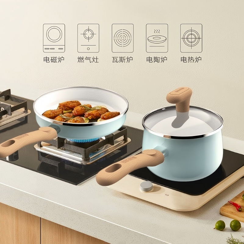 苏泊尔(SUPOR)套装锅 VTP2215T 16cm汤奶锅/24cm煎锅(单位:套)高清大图