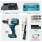 牧田(makita)DDF486RTJ充电钻无刷多功能电钻18V电动调速起子机5.0AH两电一充