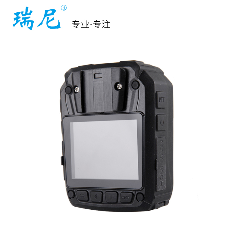 瑞尼A6S工作执法记录仪32G防水专业便携式高清红外夜视现场记录仪彩色显示器行车记录仪摄像机0数据采集器双电池后勤记录