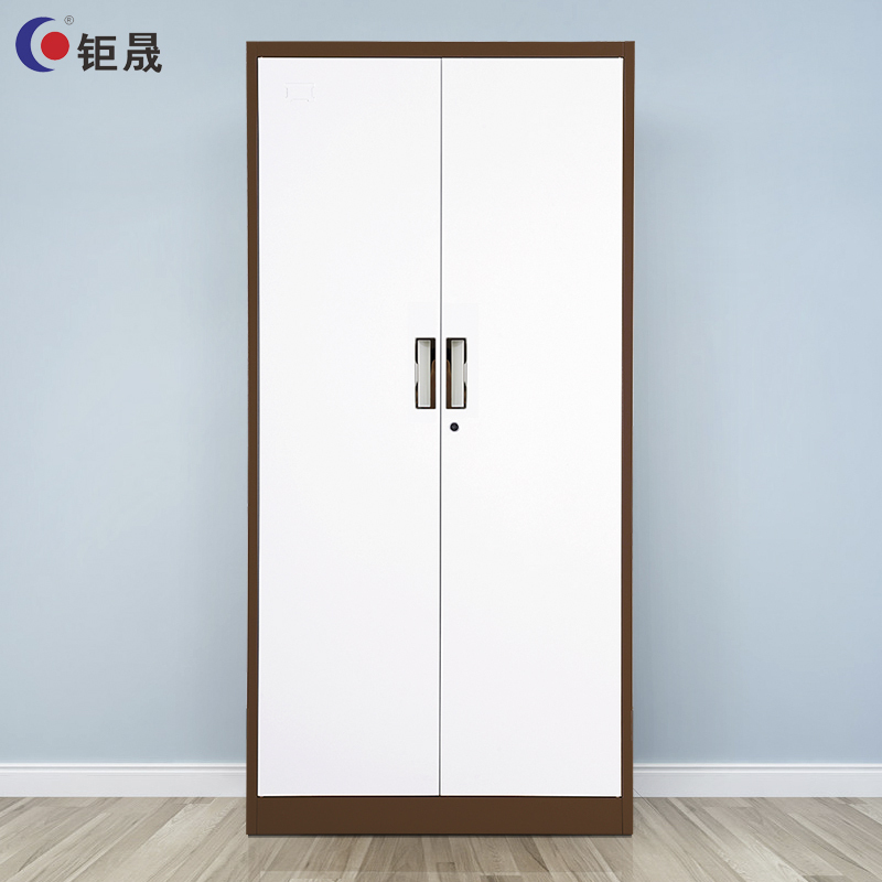 钜晟办公家具钢制文件柜薄边对开文件柜