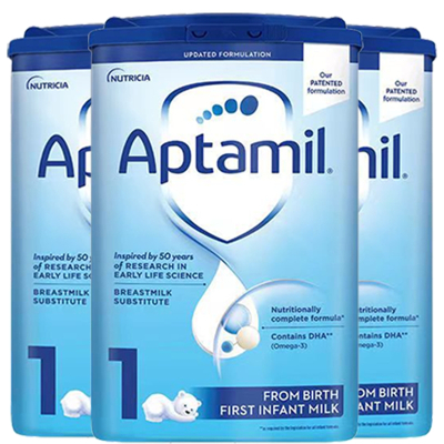 英国爱他美aptamil 1段 婴幼儿配方奶粉 800g 保税区发货