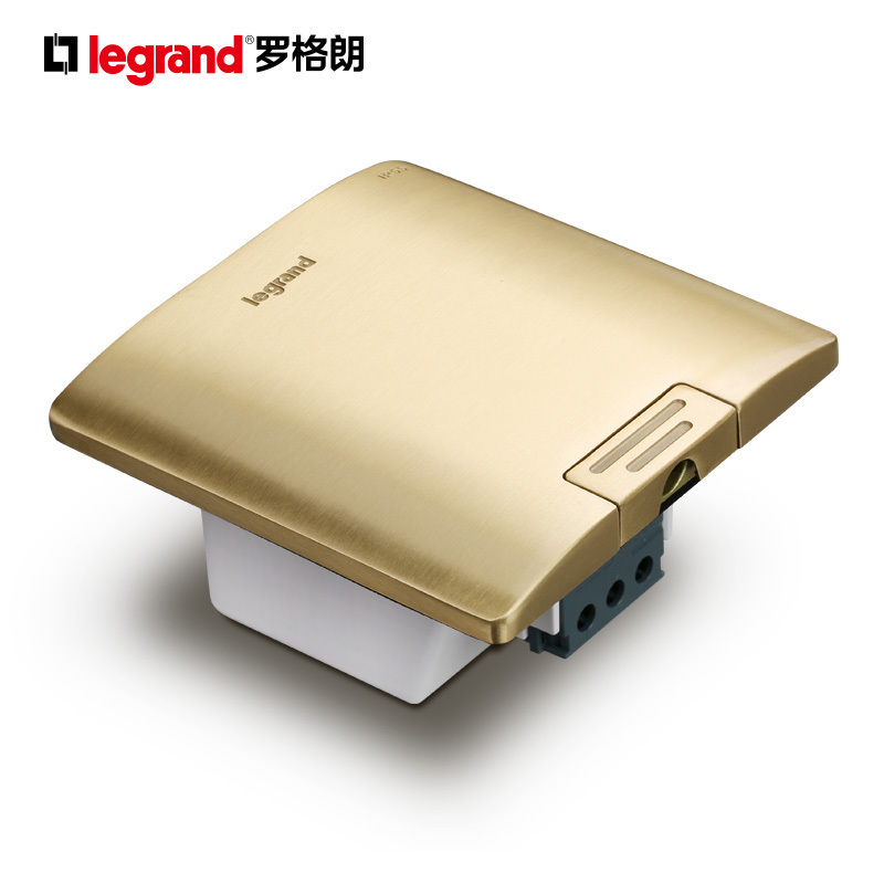 罗格朗(Legrand)地插座tcl地插全铜防水二三插隐藏式家用5五孔地面地板地插座面板地插