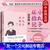 [友一个]中法图 小丸子从检记 胡雨晴 法律出版社 90后基层青年检察官励志成长类作品 法律新鲜人职场法则 熊浩赵鹏等