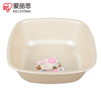 爱丽思(IRIS) 日本家用正方形塑料水盆 洗菜洗水果盆BOK-380
