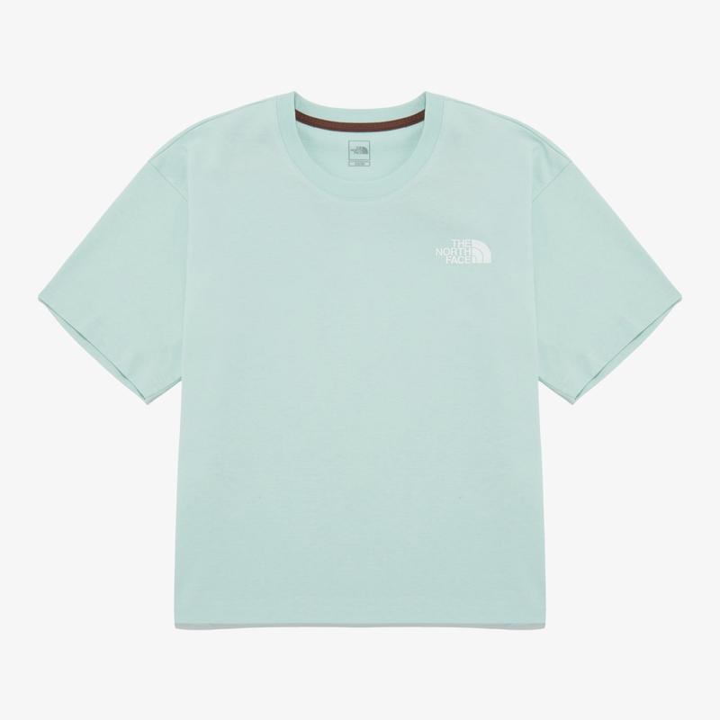 THE NORTH FACE北面女款运动短袖T恤透气速干休闲健身服轻便舒适高清大图