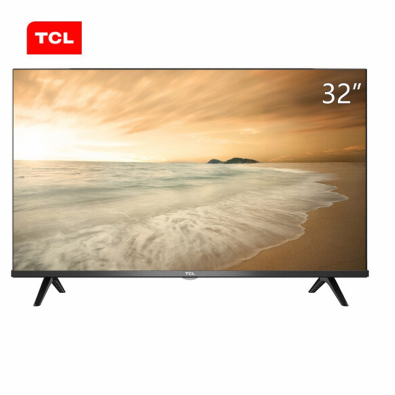 TCL 32V6H 32英寸液晶电视机 高清超薄全面屏 丰富影视资源 大内存