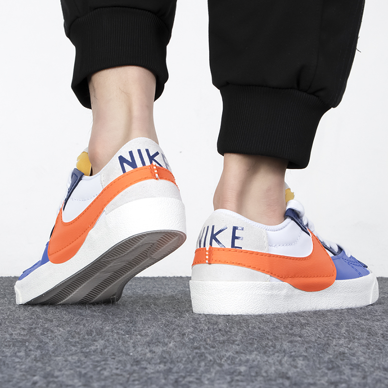 Nike耐克男鞋2023春秋新款BLAZER开拓者大勾小白鞋板鞋DV9122-181