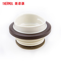 膳魔师(THERMOS)保温杯TCMG-370咖啡色370ML/有把手/大咖杯/304不锈钢保温杯/水杯/咖啡杯/通用
