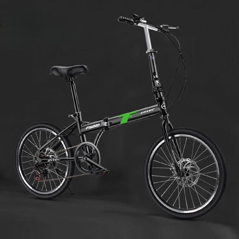 可折叠超轻便携2022寸变速自行车学生单车oM高清大图