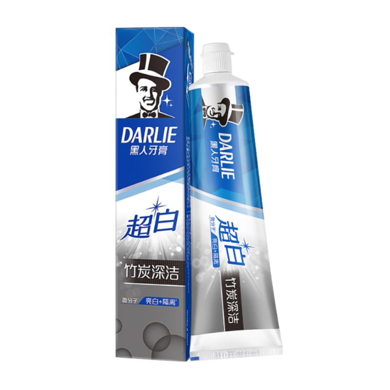 黑人超白牙膏 140g
