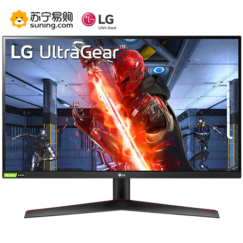 LG27GN800 27英寸显示器144hz电竞2K IPS面板HDR 1msGTG响应电脑游戏笔记本外接屏幕10bit