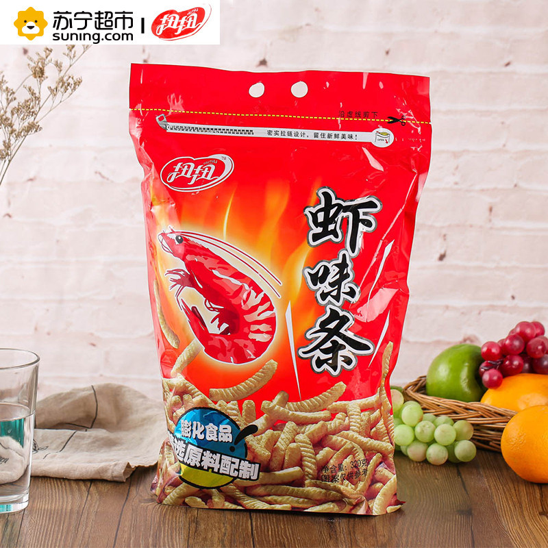 扭扭虾味条280g 鲜美爽口 悉心选材