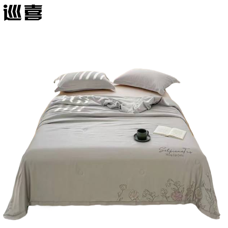 巡喜 双人空调夏被 200X230cm (条)高清大图