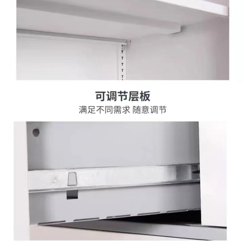 繁石榴T1002款900*400*1090型号办公室钢制文件柜高清大图