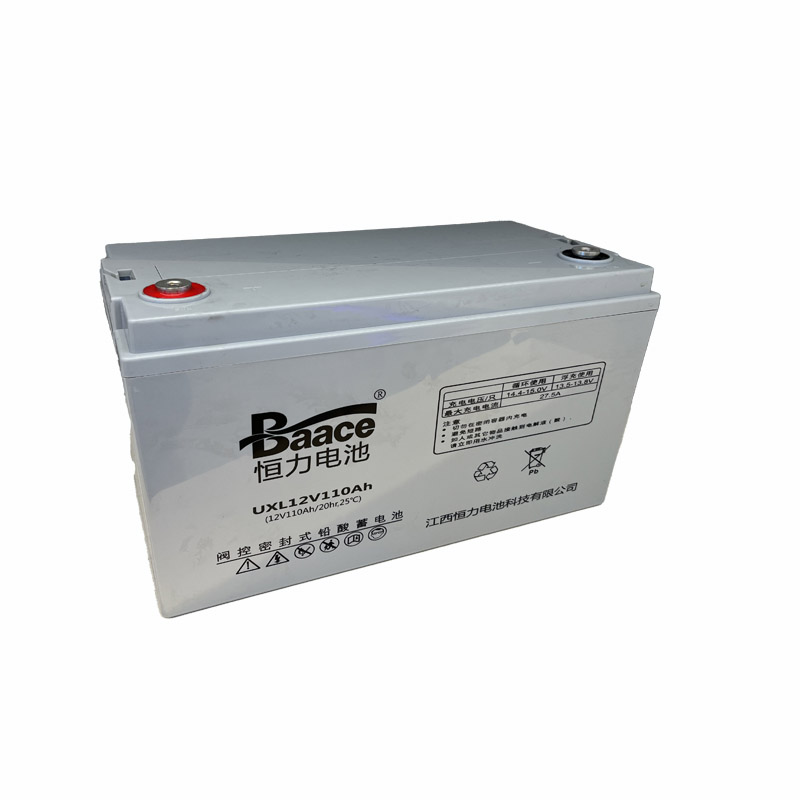 Baace恒力铅酸蓄电池UXL12V110AH高清大图