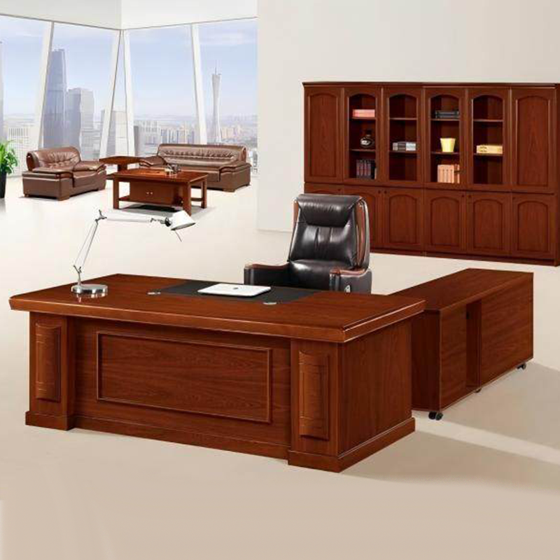 大央班台/办公桌B-32161 1600W*800D*760H 办公桌员工位单人办公桌组合简约现代办公室老板桌子