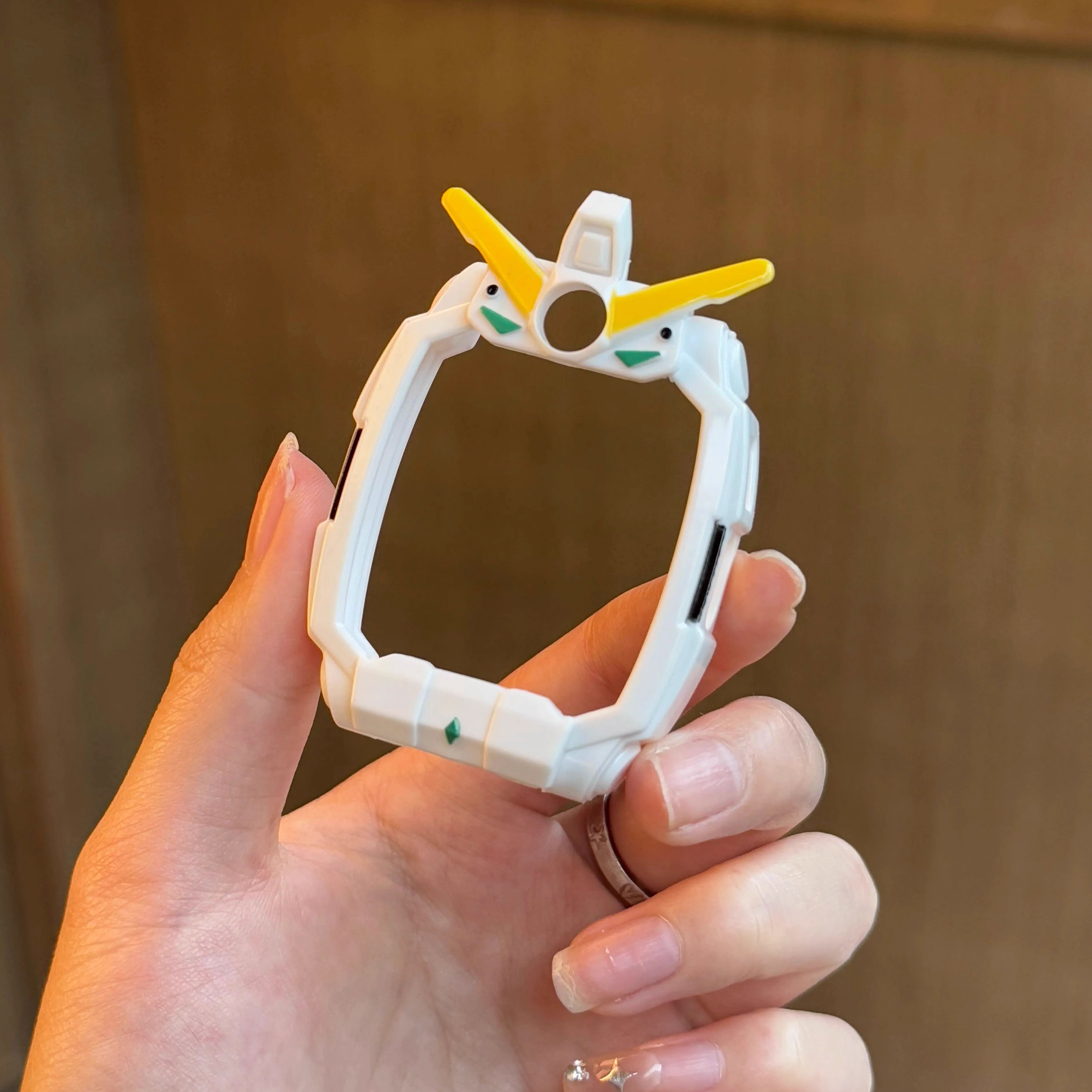 【炫酷汽车】适用于小天才电话手表表带z11/z10/z9编织尼龙z8/z7保护套z6pro/d3儿童磁吸秋冬款3139g 白甲 无