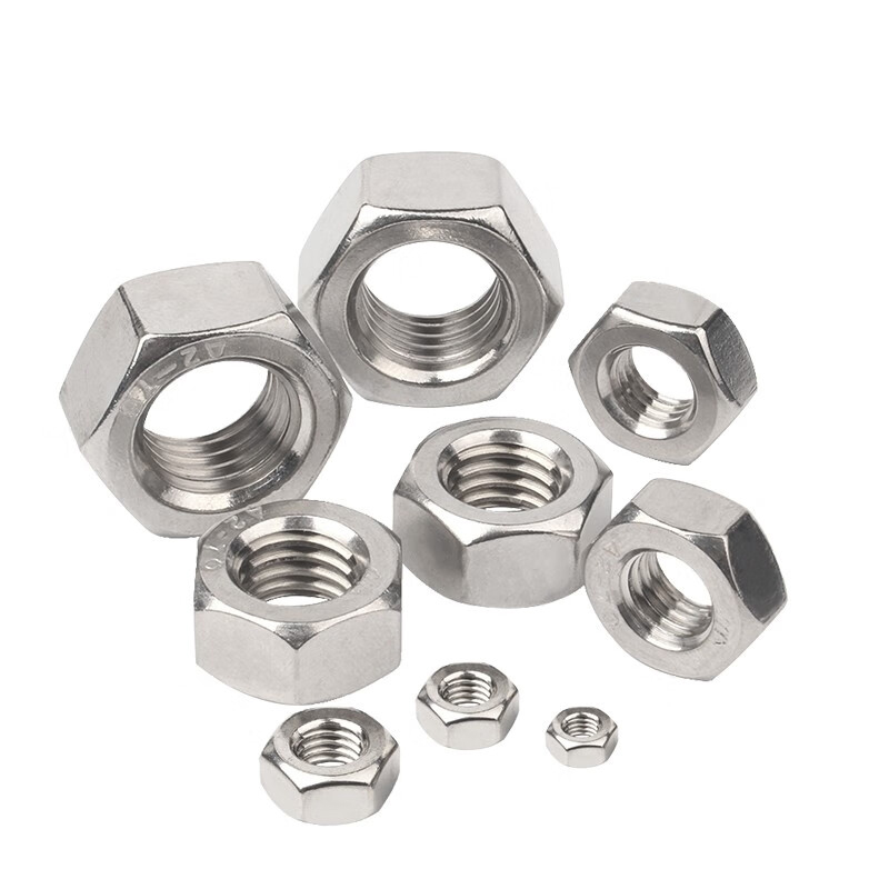 达昭 不锈钢螺母 200个 M20 304 本色高清大图