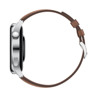 华为(HUAWEI)watch3手表 eSIM独立通话智能手表 心脏与呼吸健康管理 支持NFC支付 3天长续航 华为智能手表华为手表3新款 46mm 时尚款棕色