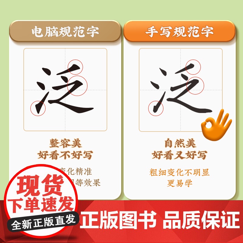 [三步写好规范字]华夏万卷一年级二年级字帖上册下册 三年级四年级五年级六年级小学语文同步练字贴人教版 硬笔规范字书写教程高清大图