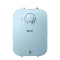 Haier/海尔电热水器6.6升家用上出水小厨宝EC6.6FP 2200W速热 安全防电墙 一级能效 便捷旋钮调温