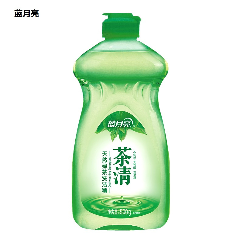 蓝月亮 茶清天然绿茶 洗洁精 500g (单位:瓶)