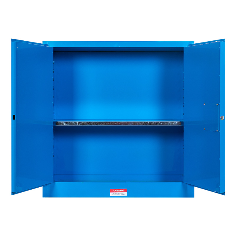 臻远zyaqg-b110工业安全柜防爆柜化学品实验柜易燃液体存储柜 110加仑蓝色高清大图