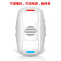 BONJEAN无线铃欢迎光临商店铺进口人体感应器无线红外家用双向迎宾器 双向迎宾器(无电池,无电源)