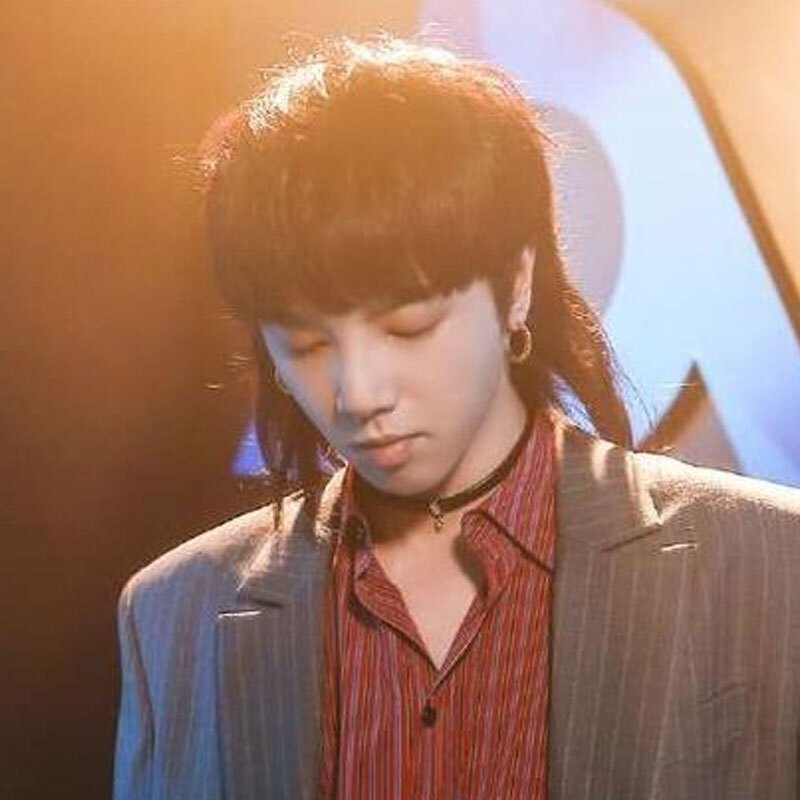 鲻鱼头假发套男士网红抖音明星同款韩版帅气潮流青年男女时尚个性短发