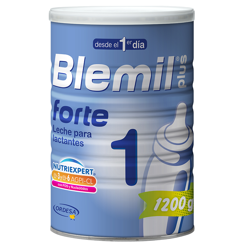 西班牙品牌官方授权原装进口奶粉Blemil plus forte1段婴儿营养专家配方量贩装适宜月龄：0-6个月 丹麦奶源