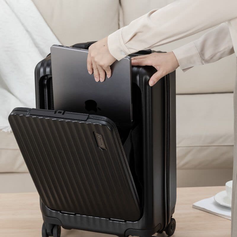 外交官(Diplomat)拉杆箱DS-13099黑色20寸旅行箱行李箱350×225×550mm图片